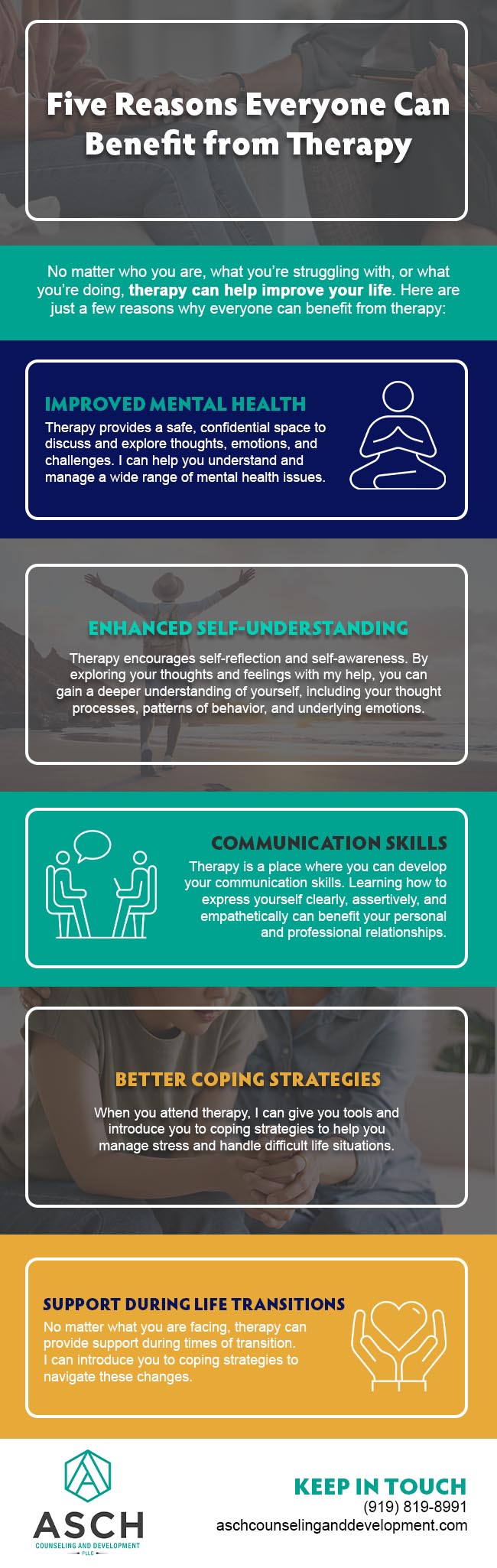 Five Reasons Everyone Can Benefit from Therapy